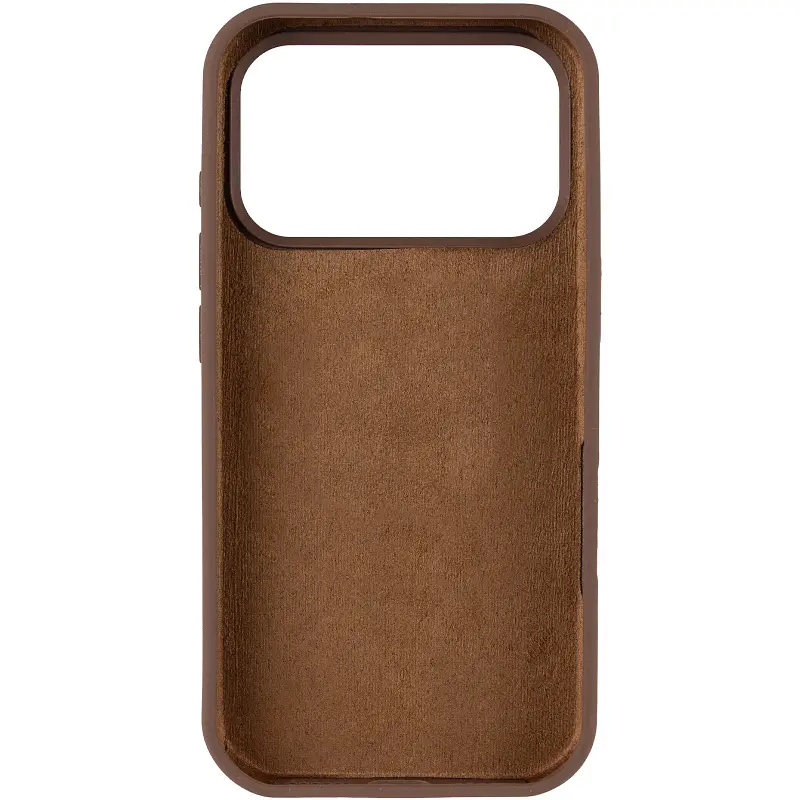 Чохол Epik Silk Full Protective (AA) NO LOGO для Apple iPhone 17 Pro Max / 18 Pro Max (6.9") Коричневий / Brown - фото 3