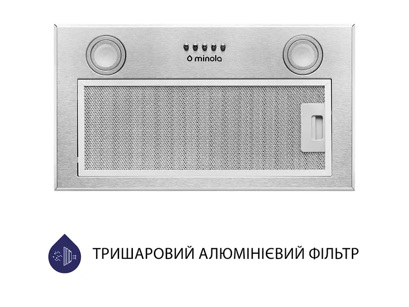 Витяжка Minola HBI 5722 I 1200 LED - фото 4