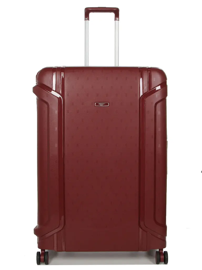 Валіза велика L поліпропілен Airtex 645 101л 78×54×33,5 см Червона - фото 2