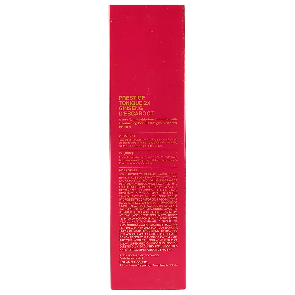 Тонер для обличчя It's Skin Prestige Tonique 2x Ginseng D'Escargot, 140 мл - фото 4