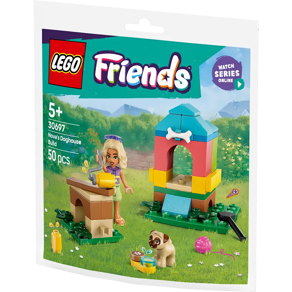 Конструктор LEGO Friends Модель собачої будки від Нови 50 деталей (30697) - фото 3