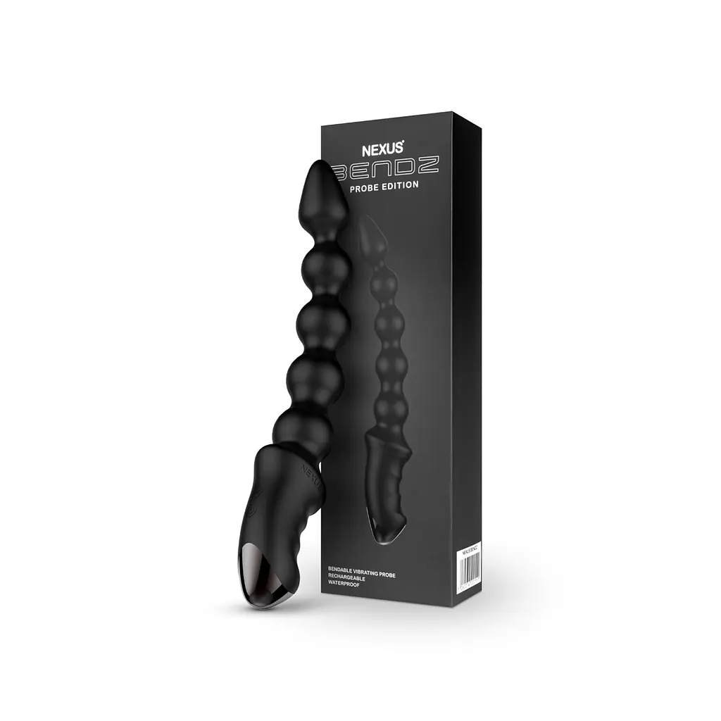 Анальний вібратор-намисто Nexus BENDZ Bendable Vibrator Probe Edition - фото 4