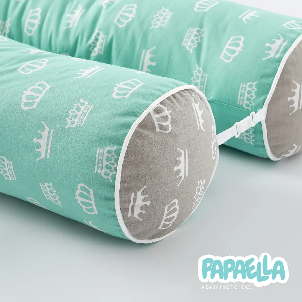 Бортик-валик в кроватку Papaella Корона защитный (8-34533 корона) - фото 11