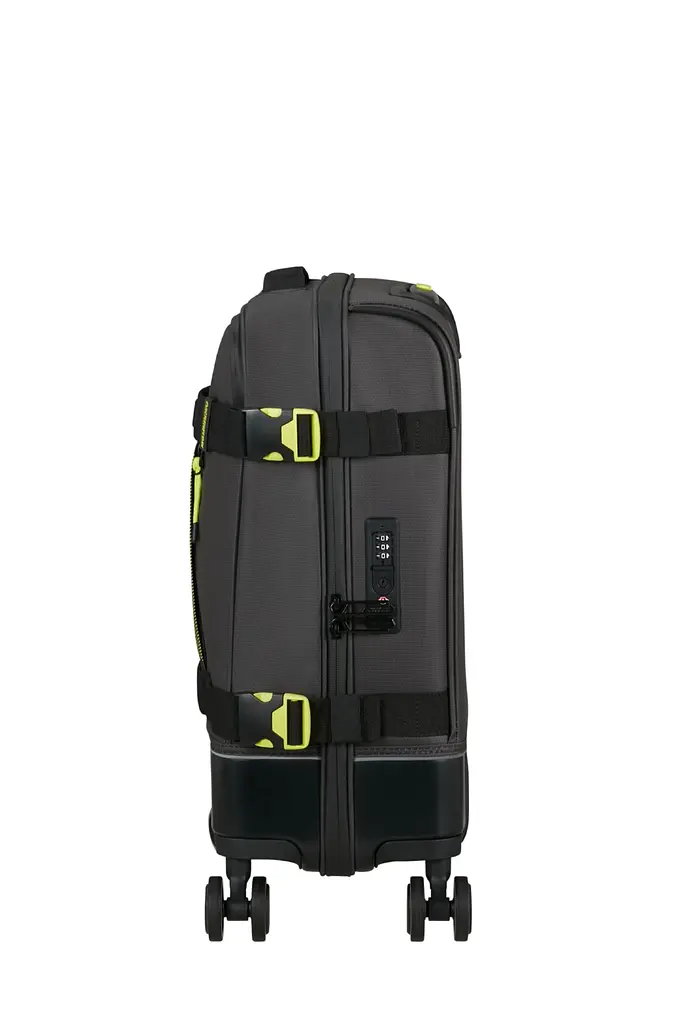 Чемодан 55 См American Tourister URBAN TRACK BLACK/LIME 55x40x23 MD1*19209 - фото 5