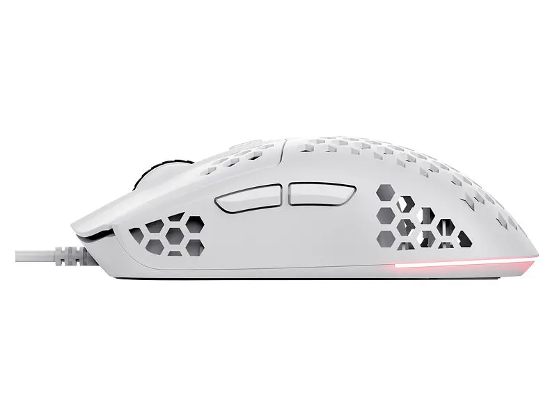 Миша Trust Gaming GXT 928 Helox White (25389) - фото 4