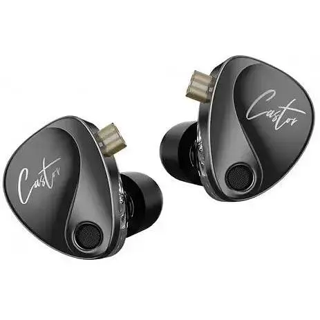 Навушники Knowledge Zenith Castor Improved Bass black з мікрофоном - фото 2