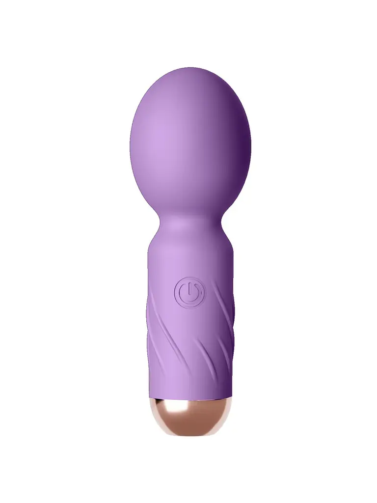 Міні вібромасажер - Cute Mini Wand Purple