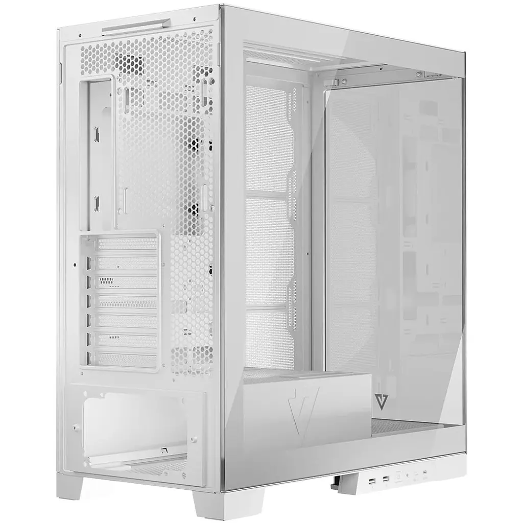 Корпус Modecom VOLCANO SPACE APEX w/o fans MIDI USB 3.0x2+TYPE-C WHITE без БЖ ATX (AT-SPACE-PG-NF-20-000000) - фото 3
