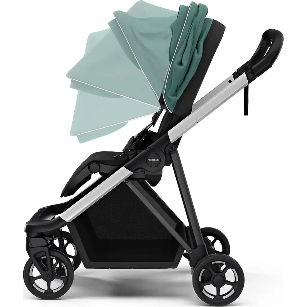Детская коляска Thule Shine Mallard Aluminum/Mallard Green [11400201] [107662] - фото 3