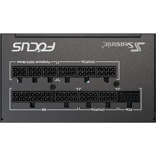 Блок живлення 1000 Вт, Focus GX ATX 3.1, Black, модульний Seasonic teh0028979 - фото 5