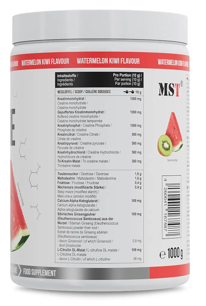 Комплекс Креатин MST Nutritionів 7в1 Creatine Kick - 1000 г - фото 2