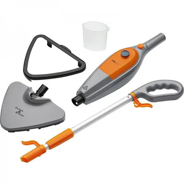 Пароочисник Clatronic DR 3539 Anthracite-Orange - фото 5