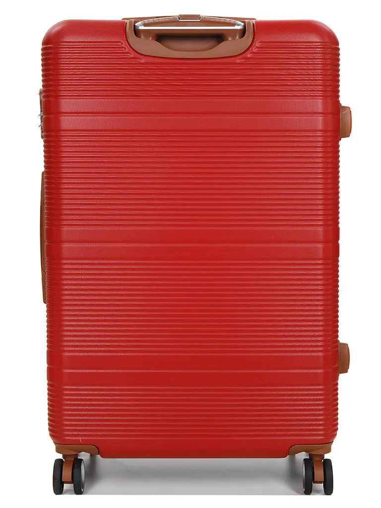 Валіза велика L ABS-пластик Worldline Airtex 629 76×52×30см 110л Червона - фото 4