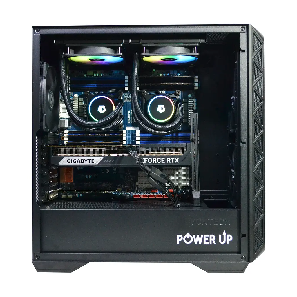 Двопроцесорна робоча станція Power Up #591 Xeon E5 2680 v4 x2/32 GB/SSD 1TB/GeForce RTX 5060Ti 16 Gb - фото 5