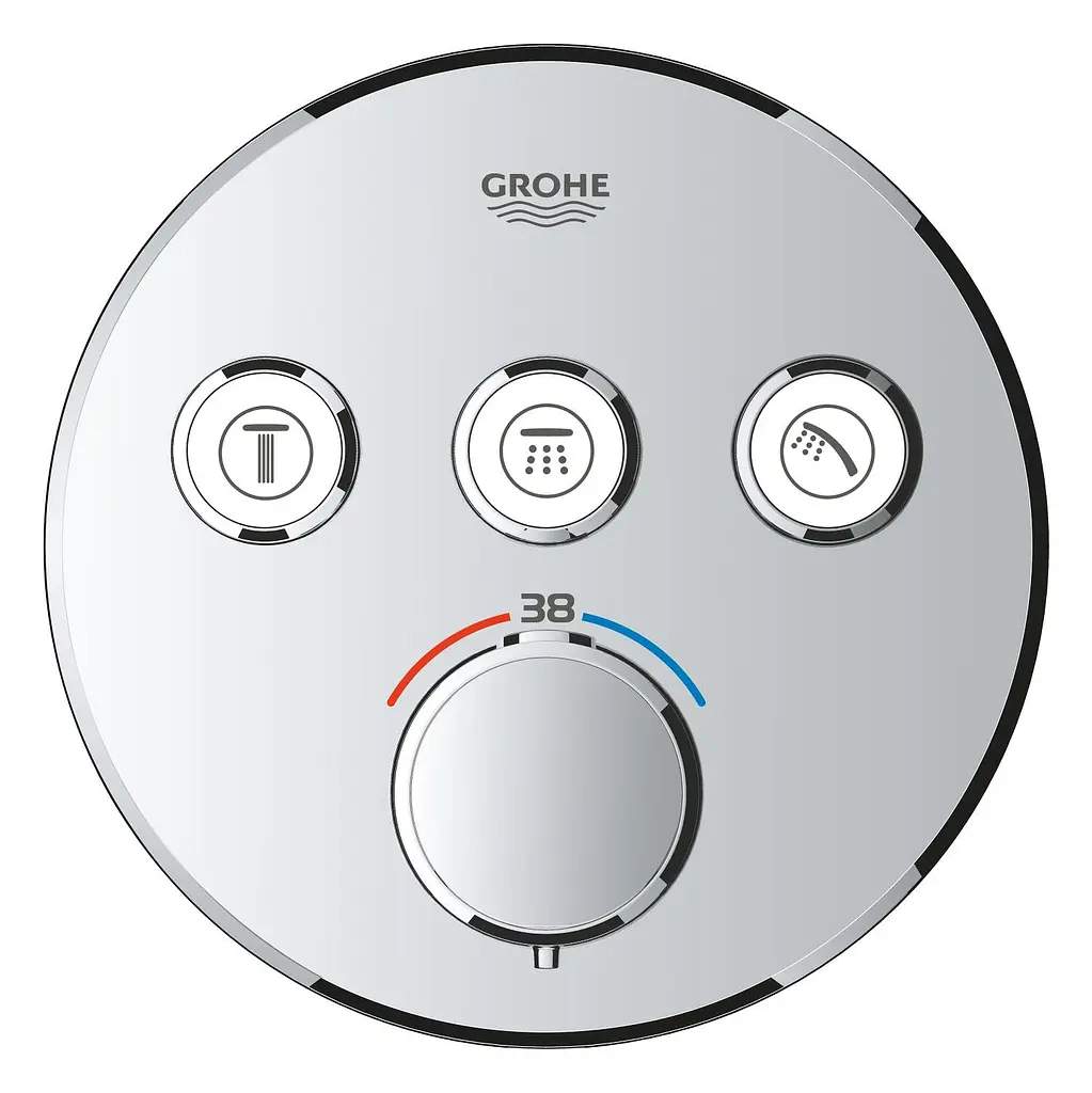 Душова система прихованого монтажу Grohe QuickFix Precision Smartcontrol з Vitalio SmartActive 310 34874000, Хром - фото 4