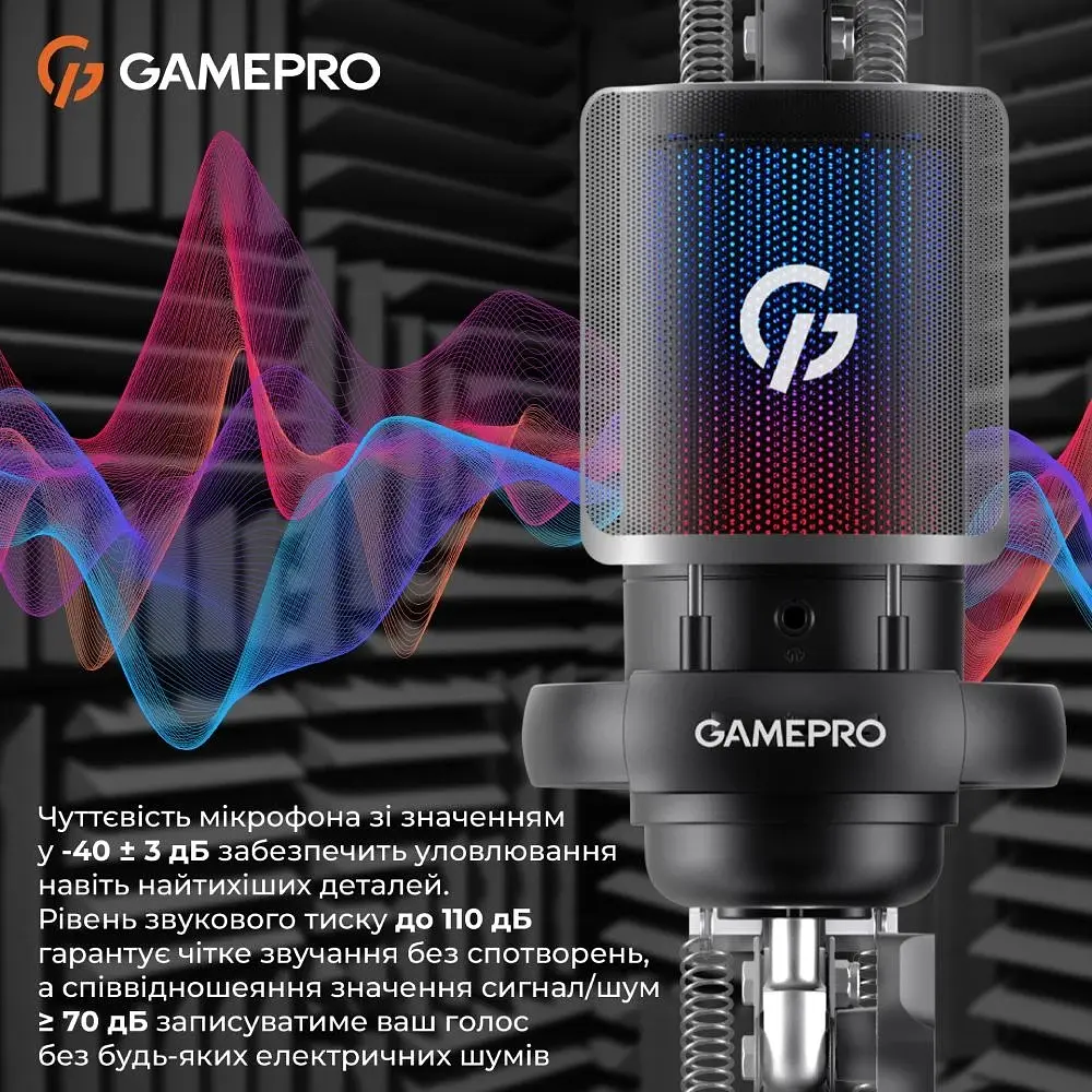 Мікрофон GamePro UGM145B - фото 8