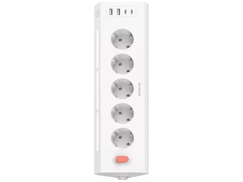 Мережевий фільтр Proove Socket 1.6m White (PSPS25002202)