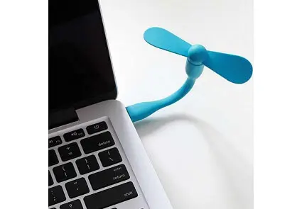 Вентилятор XiaomiXiaomi portable Fan Blue - фото 3