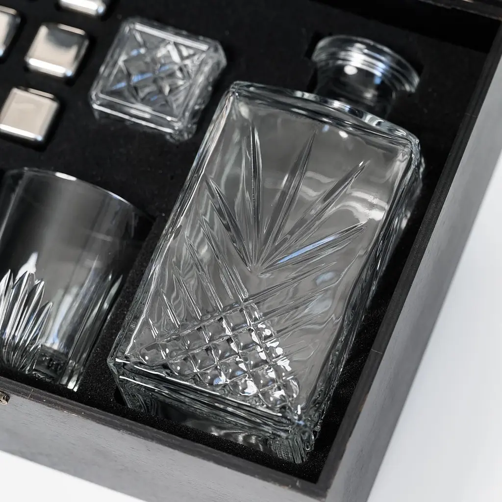Подарунковий набір Whiskey Stones "Сталевий" №7 Selecta - фото 5