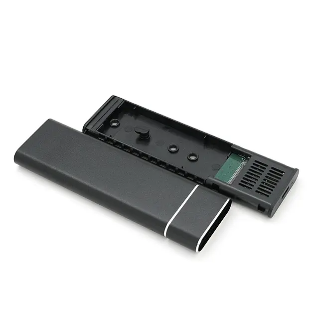 Кишеня зовнішня SHL-R320, USB3.0 M.2 NGFF, Black - фото 3