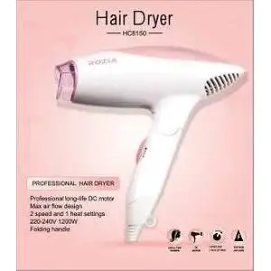 Фен для сушки укладки волос Rozia HC-8150 мощный маленький качественный - фото 5