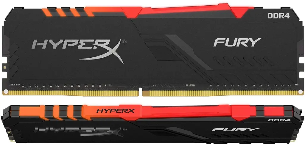 Модуль пам'яті HyperX DDR4 32Gb (2x16) Kingston Fury RGB 3733 Mhz (HX437C19FB3AK2/32) Б/в - фото 2