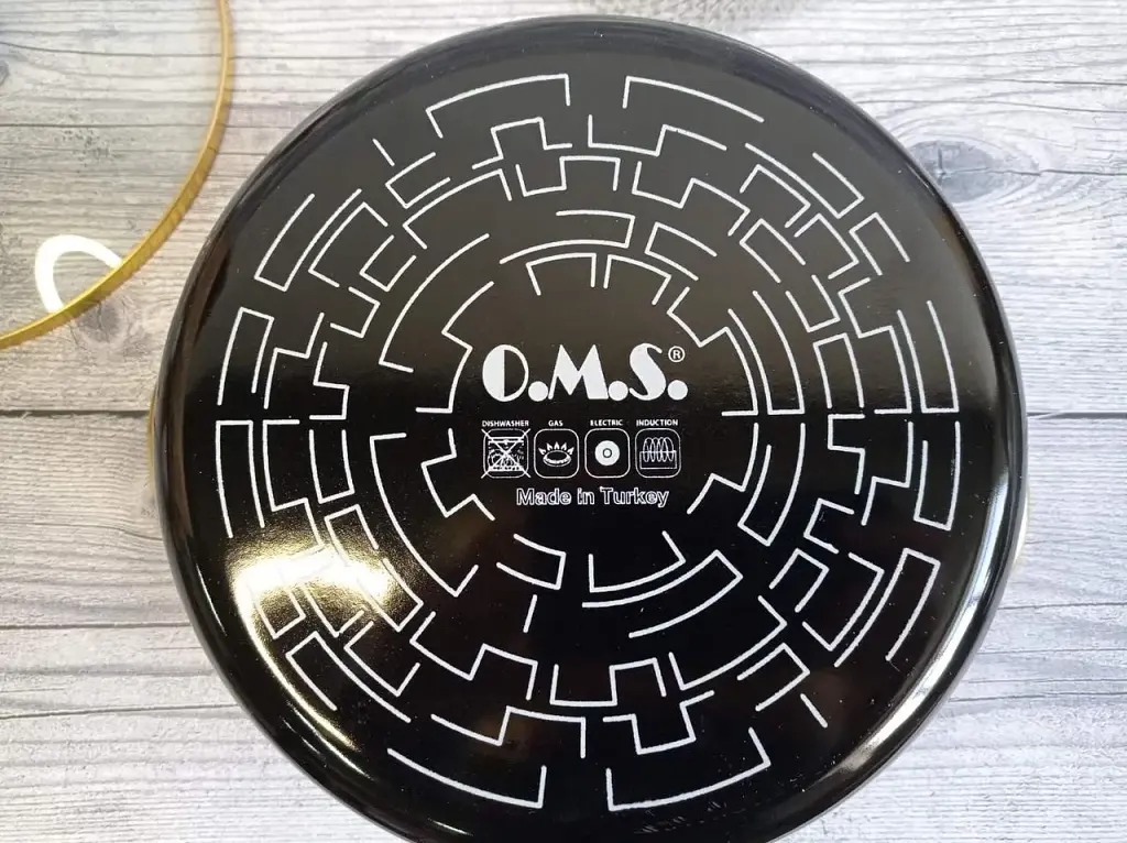 Каструля – фритюрниця O.M.S. Collection 10100 22см 3.7л Black - фото 2