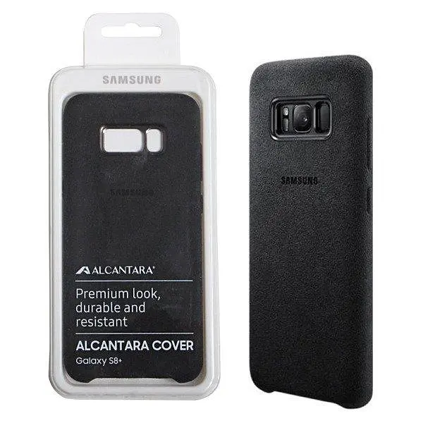 Чохол Official Alcantara Cover EF-XG955ASEGRU для Samsung Galaxy S8 Plus (6.2") Black - фото 2
