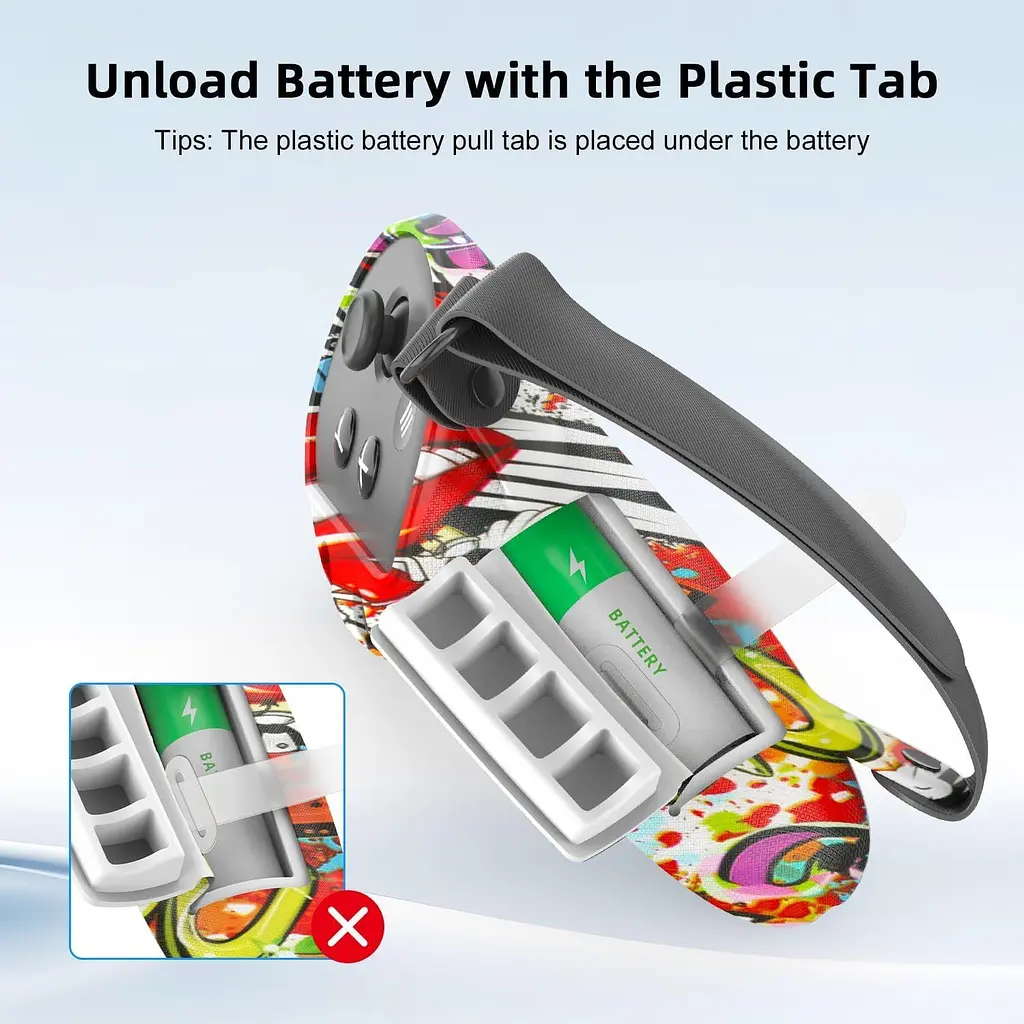 Набір аксесуарів COLOHAS 7-in-1 VR для Meta Quest 3 Battery versionE Set [154657] - фото 5