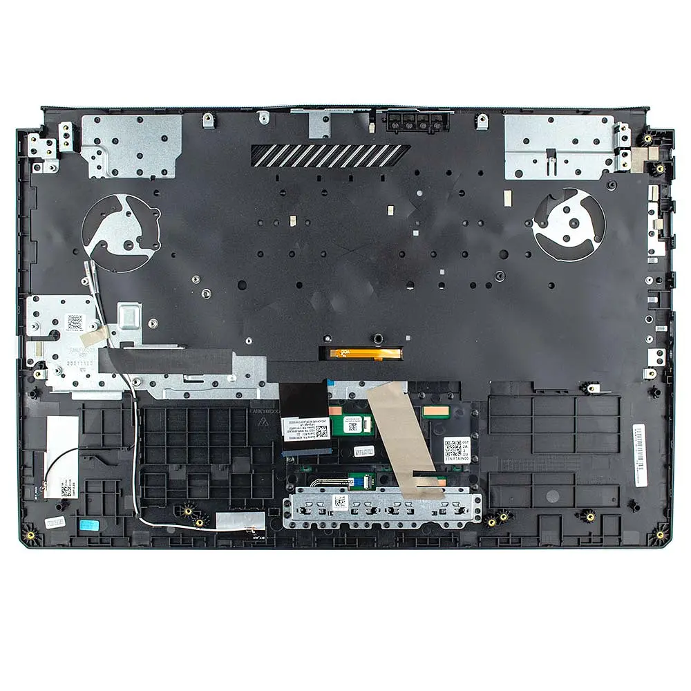 Верхня кришка для Asus FA706I FA706QE FX706H TUF706 TUF766, (Чорний, топкейс+клавіатура, RGB підсвітка, 90NR05Y4-R31UA1, Оригінал) - фото 2