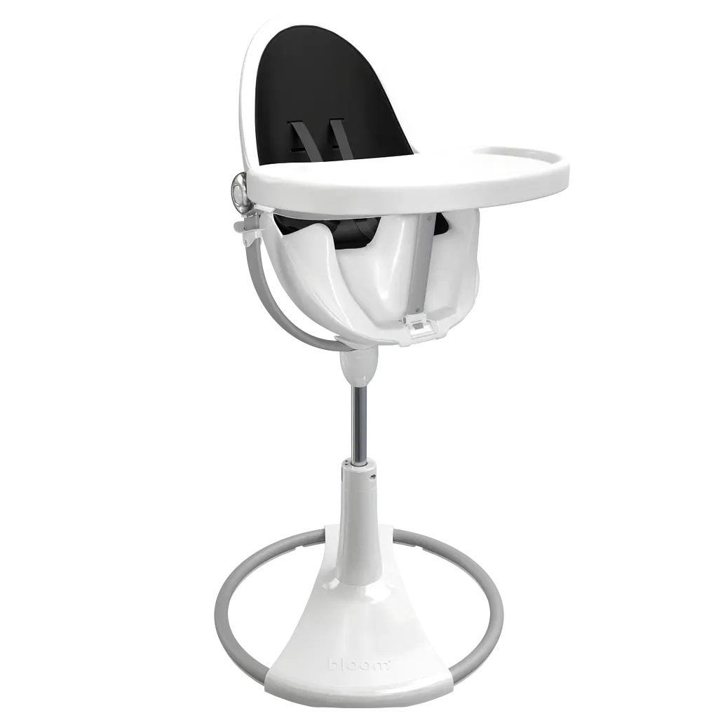 Стульчик для кормления Bloom Fresco White/Midnight black (E10535-W\E10516-MBL) - фото 3