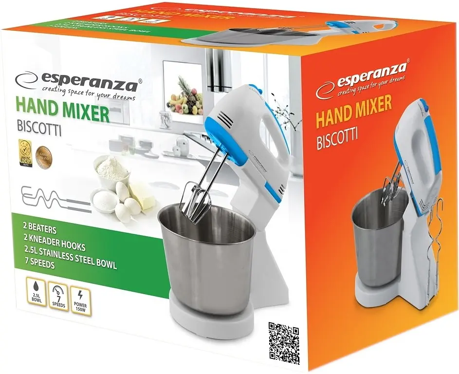 Міксер Esperanza Biscotti EKM019W - фото 2