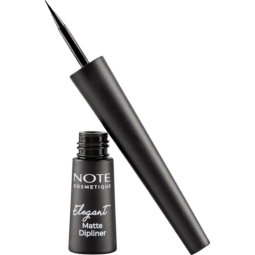Діплайнер для очей Note Cosmetique Elegant Matte Dipliner Coal Black відтінок 01 чорний 2.5 мл - фото 3