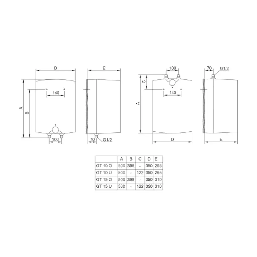 Бойлер TIKI Mini PBT 15V9 (GT15UMINI_TIKI) (700189) - фото 4