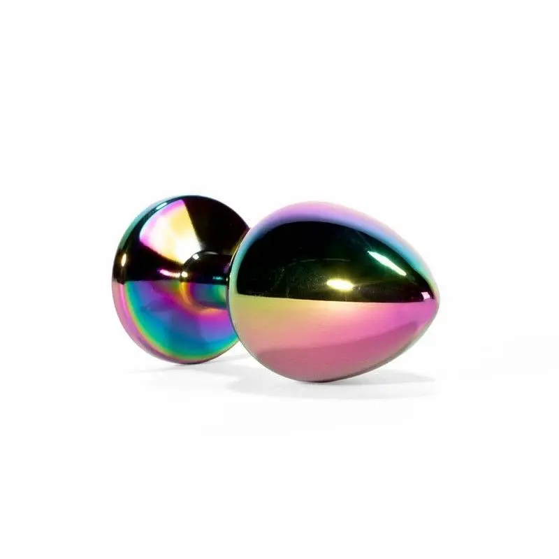 Анальна пробка X-Men Secret Shine Rainbow, 8,2 см (мульті) - фото 3