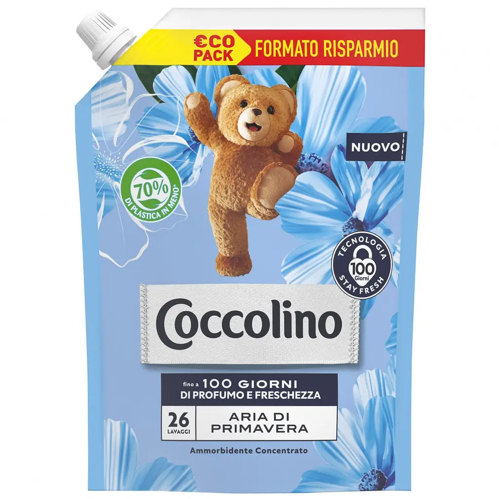 Кондиціонер для білизни Coccolino Spring Air Весняна свіжість 600 мл