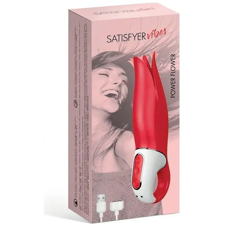 Потужний вібратор Satisfyer Vibes Flower Power - фото 4