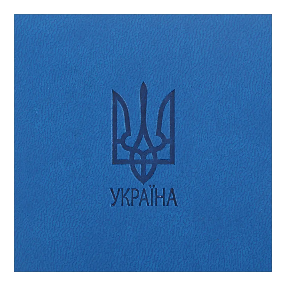 Щоденник датований Buromax Heraldry 2026 A6 штучна шкіра/поролон світло-синій (BM.2584-02) - фото 6