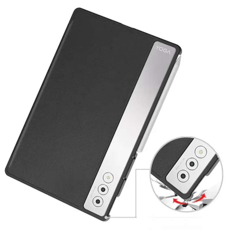 Чохол до планшета BeCover Smart Case Lenovo Yoga Tab Plus 12.7" Black (713429) - фото 4