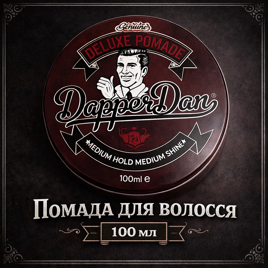 Помада для волосся Deluxe Pomade Dapper Dan 100 мл (DDPD100) - фото 2