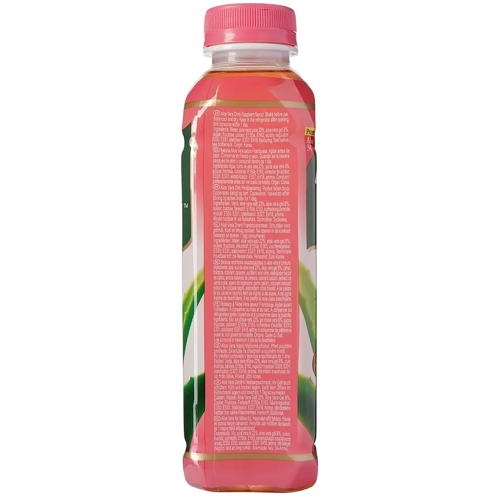 Фруктовий напій OKF Aloe Vera King Raspberry 0.5 л - фото 2