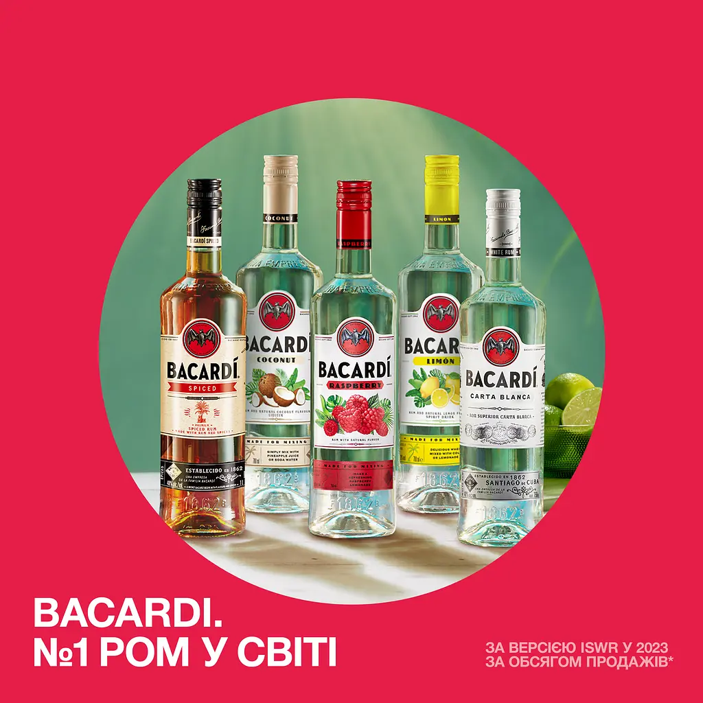 Напій на основі рому Bacardi Razz 27% 0.7 л  - фото 5