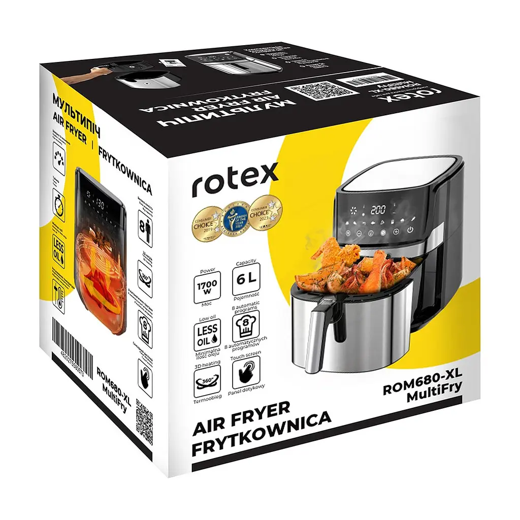 Мультипіч Rotex ROM680-XL MultiFry - фото 10