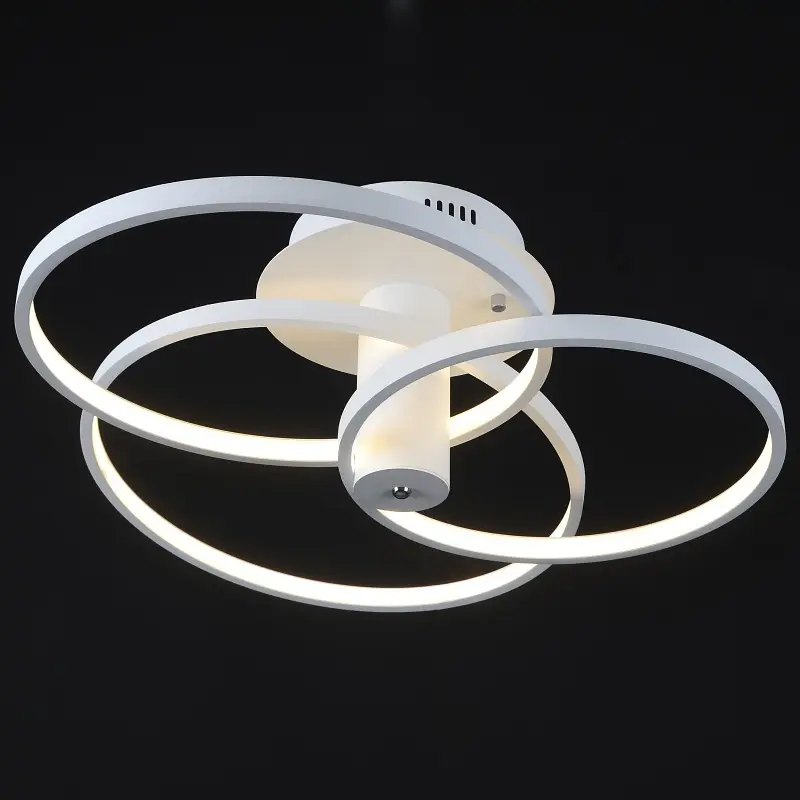 Люстра Brille светодиодная в зал 89W WW WH (BR-979S/3) - фото 4