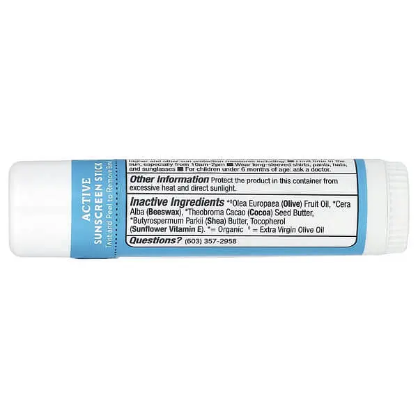 Сонцезахисні засоби Active Sunscreen Stick SPF 35 18.4 g Badger vit0004907 - фото 3