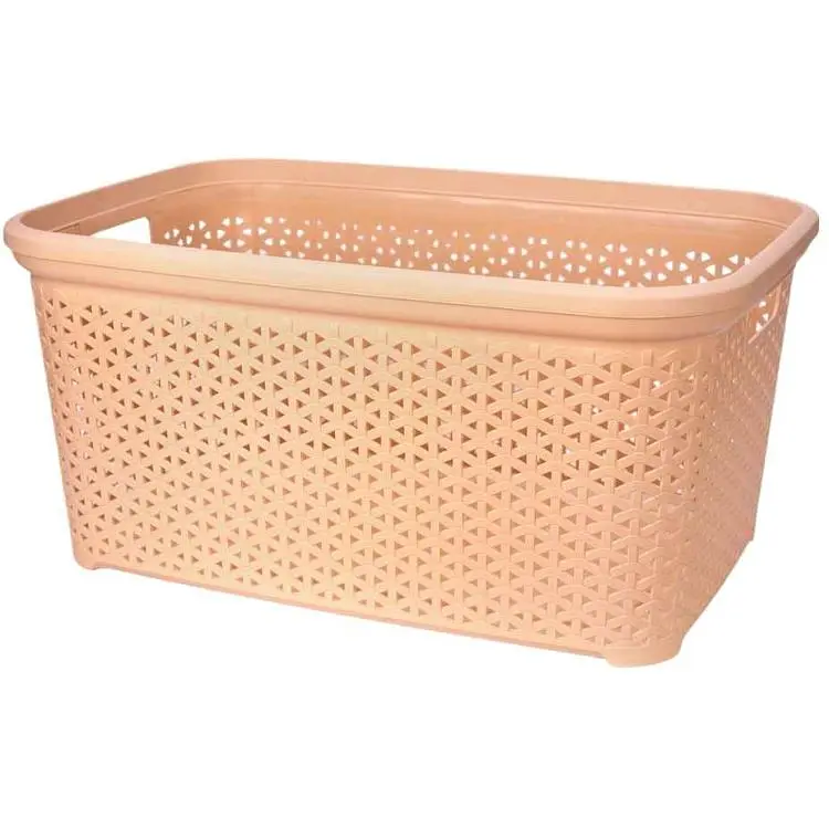 Кошик DIOMEDEA 50л 405 x 595 x 280мм бежевий без кришки з рамкою