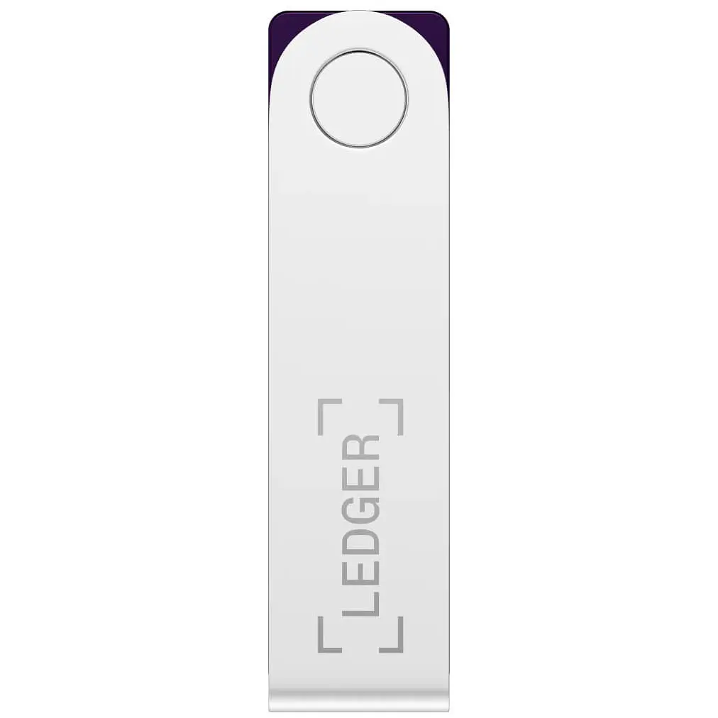 Апаратний гаманець для криптовалют Ledger Nano X Cosmic Purple (LNXCP) - фото 2