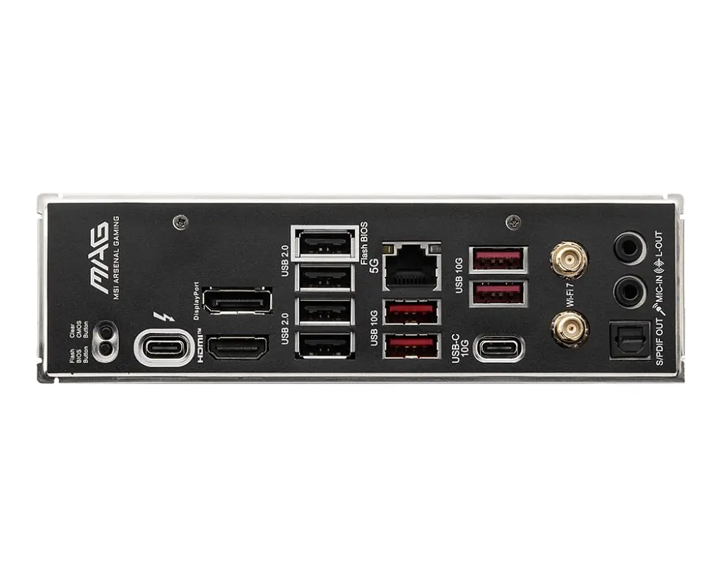 Материнская плата MAG B860 TOMAHAWK WIFI s1851 B860 4xDDR5 M.2 HDMI DP WiFi BT ATX MSI teh0019057 - фото 5