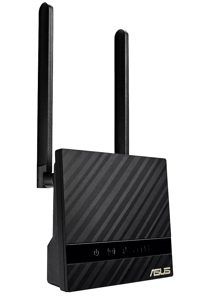 Роутер Asus 4G-N16, Black, WiFi (2.4GHz до 300 MB/s), 1xGLan, 1хSIM-card 3G/4G, 2 всеспрямовані незнімні антени - фото 3