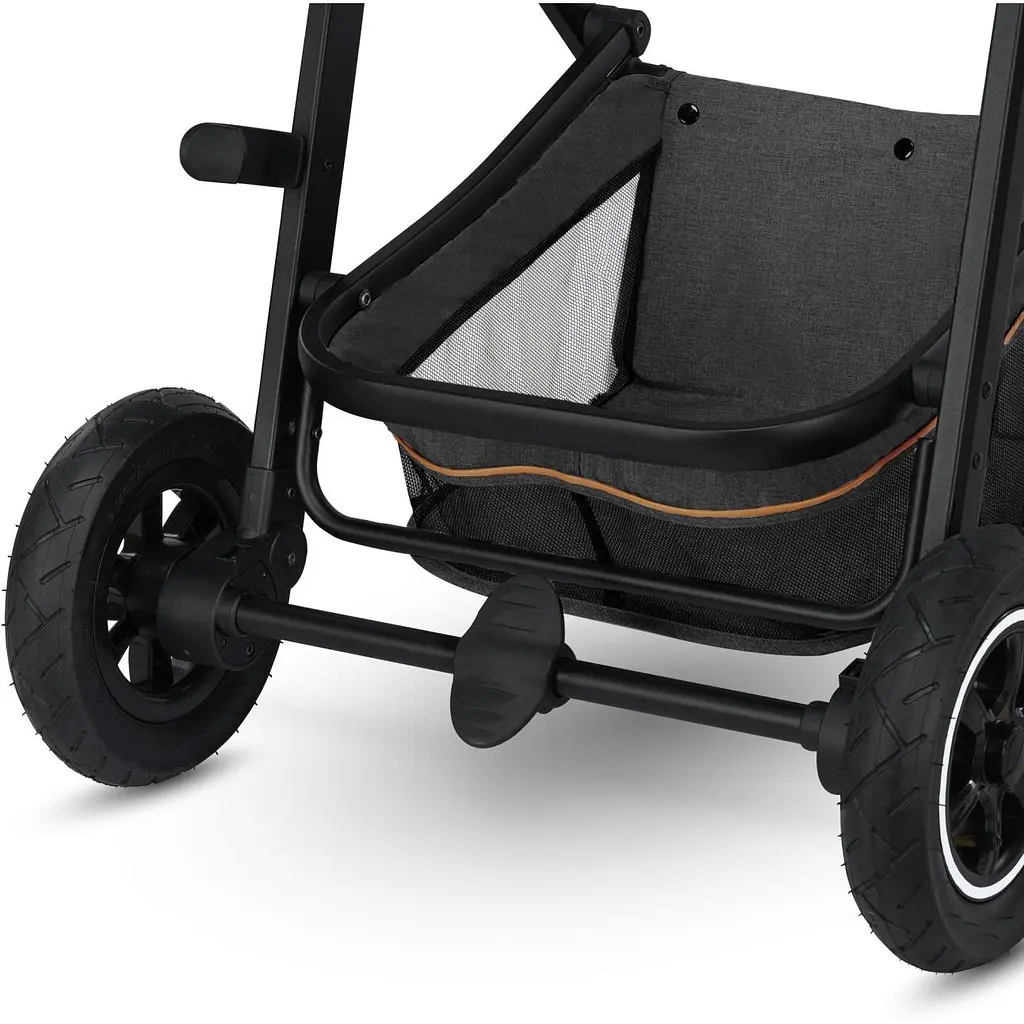 Коляска універсальна 3в1 Lionelo Amber Grey Graphite, графітова (LO-AMBER GREY GRAPHITE (3in1)) - фото 11